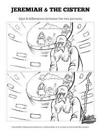 The Prophet Jeremiah Kids Spot The Difference Can Your Kids Spot All The Differences Between Thes Sunday School Lessons Sunday School Sunday School Activities