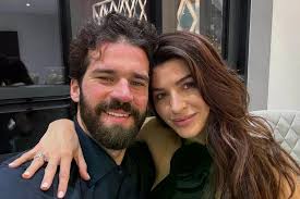 Alisson Becker responds as wife Natalia shares 'pure' message