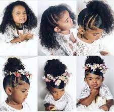 Hairstyles Black Kids Curls 57 Ideas Hairstyles Hairstylesforkids In 2021 Kids Curls Flower Girl Hairstyles Baby Girl Hairstyles