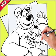 Masha and the bear merupakan sebuah serial kartun dari rusia yang cukup populer di indonesia dan lembar mewarnai gambar masha and the bear juga cukup banyak dicari, karena itu anakcemerlang.com akan membagikan gambar mewarnai masha and the bear dibawah ini. Bagaimana Menggambar Masha Dan The Bear For Android Apk Download