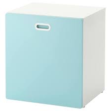 Cela consiste à prendre un meuble ikea (donc pas. Stuva Fritids Rangement Jouets Sur Roues Blanc Bleu Clair 60x50x64 Cm Ikea