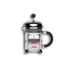 With standard measurements, you should use 2 tablespoons of coffee grinds for every 8 oz of water. Bodum French Press 4 Cup Code Black Coffee