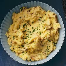 Super Easy Mashed Skin On Baby Potatoes Recipe Baby Potato Recipes Baby Potatoes Creamer Potatoes Recipes