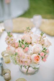 Romantic Lakeside Army Wedding Pink Wedding Centerpieces Wedding Flowers Floral Wedding