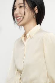 Satin Puff Sleeve Blouse