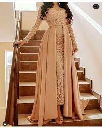 Pin by Noble on kaftan | Red long sleeve dress, Soiree dress, Puffy prom  dresses