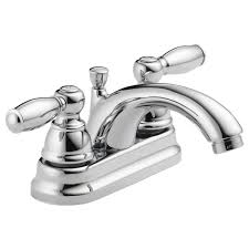Faucet handle selection can be very difficult if a customer doesn't know the name of the manufacturer of their faucet (stem) and/or if they are unable to remove the old insert without damaging the spline pattern so that they can count the splines (points) on the stem correctly. P299675lf Two Handle Bathroom Faucet
