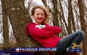 Not long ago, our community manager talked about using facebook. You Have To Adapt Parenting Skills With The Times Mom Uses Facebook To Punish Her Daughter For Mouthing Off On Facebook Daily Mail Online