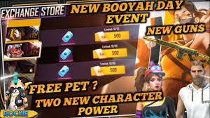 How To Get Free New Pet Vouchers And New Booyah Day Event Details New Upcoming Surprise Updates Youtube