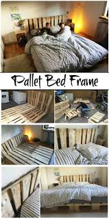 Diy king bed frame ideas. 11 Diy Pallet Bed Frame Ideas With Step By Step Plans Diy Crafts