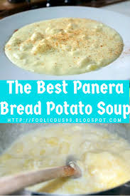 The Best Panera Bread Potato Soup Bread Panera Potato Potatosouppanera Soup Panera Bread Best Potato Soup Potato Soup