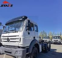 China Used Beiben Vehicles North Benz V3 420HP 6X4 Trailer Head Truck  Tractor Horse for Sale