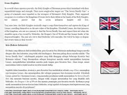 Misalnya tercemarnya nama baik atau cacat tubuh seseorang karena perbuatan melawan hukum orang lain (cmrechtmatige daad). Translate From English To Indonesian By Elbert2000 Fiverr