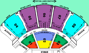 75 punctilious cruzan amphitheatre seating chart detailed