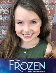 Youngster stars in national Disney tour of `Frozen'