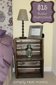 Simply Made Sunday 15 Rustic Nightstand This handcrafted, distressed milk crate is a wonderful addition for any modern home. simply made sunday 15 rustic nightstand