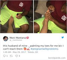 My ex got hit by a bus, and i lost my job as a bus driver. 68 Funny Pics That Show What Husbands Have To Go Through When Their Wives Are Pregnant Bored Panda