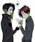 South Park Emo Hair Flip Gif
