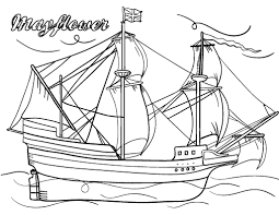 Download and print these free mayflower coloring pages for free. Free Mayflower Coloring Page