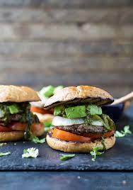 The hostess was very friendly, the server i had was wonderful. Zesty Homemade Chimichurri Burger Recipe Joyful Healthy Eats