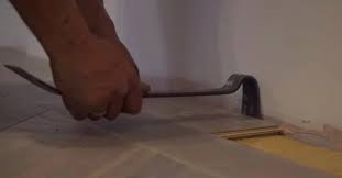 You better off leaving that the way it is or put shoe if there's too. Three Methods To Fill Gaps In Wood Flooring Wood And Beyond Blog
