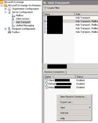 When an exchange 2010 hub transport server is installed two receive connectors are i always recommend not to change the default receive connectors with the exception of setting anonymous for relaying smtp messaging i normally recommend to use an additional receive connector with an. Getting Started With Exchange 2010 Relay Connectors