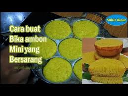Ya, bika ambon adalah satu di antara kudapan populer dan tersohor nusantara. Resep Bika Ambon Mini Bersarang Irit Telur Enak Youtube