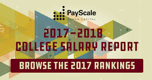 Payscales 2017 18 College Salary Report Reveals The Top 50