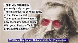 Mole Day Song 2016