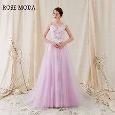 Rosa Moda Abito Da Sposa In Pizzo Con Maniche In Tulle Abiti Da Sposa Lilla Viola Da Sposa Abiti Da Sposa Foto Reali Wedding Dress With Crystals Wedding Dresslilac Wedding Dress Aliexpress
