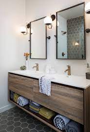 Join the decorpad community and share photos, create a virtual library of inspiration photos, bounce off design ideas with fellow members! 75 Beautiful Bathroom With Dark Wood Cabinets Pictures Ideas August 2021 Houzz