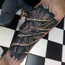 Badass 3d Biomechanical Tattoo Designs Best 3d Tattoos Cool 3d Tattoo Designs And Ideas For Y Biomechanical Tattoo Biomechanical Tattoo Design Cyborg Tattoo