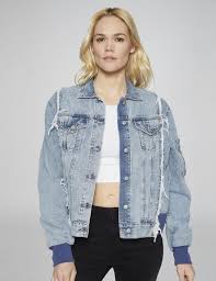 Contrast Jean Jacket Jackets Indigo Denim Jacket Light Jean Jacket