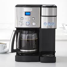 4.6 out of 5 stars. Cuisinart Coffee Center And Single Serve Brewer With Glass Carafe Williams Sonoma