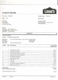 Kitchen Cabinets Estimate Template Invoice Template Proposal Templates Quotations
