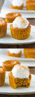 Free from gluten, soya, wheat, dairy, nuts. Gluten Free Crustless Pumpkin Pie Cupcakes Dairy Free Meaningful Eats