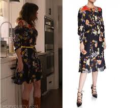 Check spelling or type a new query. Dead To Me Season 2 Episode 7 Judy S Floral Printed Dress Shop Your Tv Fashion Floral Dress Casual Floral Print Midi Skirt