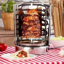 Mit dem kleinen dönergrill für zu hause holst du dir sozusagen den leatherman unter den bratgeräten ins haus: Rosenstein Sohne Kebab Grill Fur Zuhause Doner Und Schaschlik Grill Fur Zu Hause 1 500 Watt Bis Zu 2 5 Kg Mini Donergrill Amazon De Kuche Haushalt Wohnen