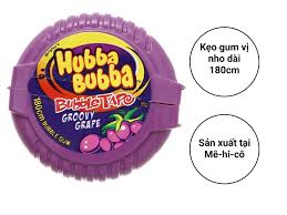 Amazon.Com : Hubba Bubba Bubble Tape Sour Blue Raspberry 6 Feet Gum 56.7Gm  : Grocery & Gourmet Food