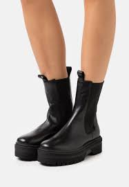 Selv sålerne er bløde og stødabsorberende. Copenhagen Shoes Going Plateaustiefel Black Schwarz Zalando De