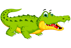 To cut, cut off, or cut out with or as if with shears: Cute Alligator Clipart Transparent 2 Clipart World