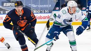 By canucks communications @canucks / vancouver canucks. Edmonton Oilers Vs Vancouver Canucks Espn Play