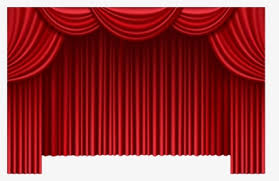Realistic open red curtains with shadows and black hole instead of scene behind the curtains vector illustration. Red Curtains Png Images Free Transparent Red Curtains Download Kindpng
