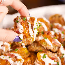 Loaded Pickle Chips Video Recipe Video Superbowl Food Appetizers Pickle Chips Pickling Recipes