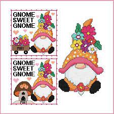 • automatic or manual color selection. A Year Of Gnomes May Cross Stitch Pattern By Marcia Manning Crosstitch Com