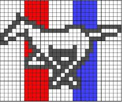 Ford Perler Mustang Yahoo Image Search Results Pixel Art Voiture Modele Pixel Art Dessin Pixel Facile