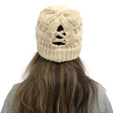 Super simple colourwork hat knit in the round! Winter Pointed Bamboo Woven Cross Ponytail Bunny Knitted Hat Back Opening Ladies Woolen Cuff Knit Hat Nfl Buy Beanie Hats Knitted Winter Pointed Knitted Hat Knit Bunny Hat Product On Alibaba Com