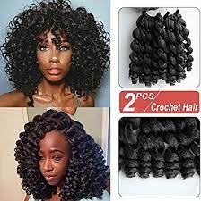 16 Inch Black Wand Curly Braids Jamaican Bounce African Collection Crochet Hair Havana Mambo Twist Sy Crochet Hair Styles Hair Piece Affordable Human Hair Wigs