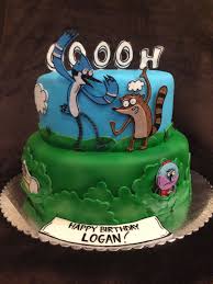 Birthday Cake Cartoon Images Free Pin By Shana Frank On Cakes Boy Birthday Cake Cake Decorating For Beginners Regular Show