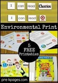 And i prove them wrong with this environmental print project. 5 Free Environmental Print Printables Activities Environmental Print Environmental Print Activities Preschool Literacy